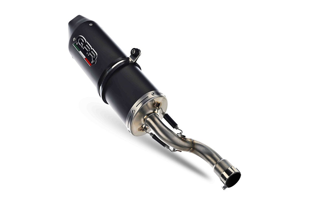 GPR-Exhaust---Furore-Evo4-Nero-Slip-on-for-Himalayan-410-DIAM-42.5-from-2017-to-2020-dB-Killer-Link-Pipe-Catalyst