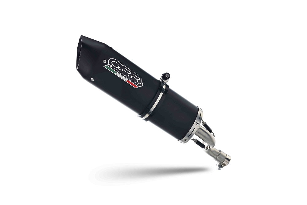 GPR-Exhaust---Furore-Evo4-Nero-Slip-on-for-Himalayan-410-DIAM-42.5-from-2017-to-2020-dB-Killer-Link-Pipe-Catalyst