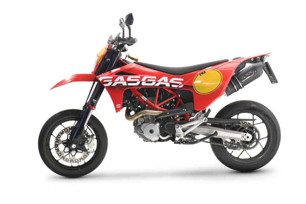 GPR-Exhaust---Furore-Evo4-Nero-Slip-on-for-SM-700-from-2023-to-2024-dB-Killer-Link-Pipe-Catalyst