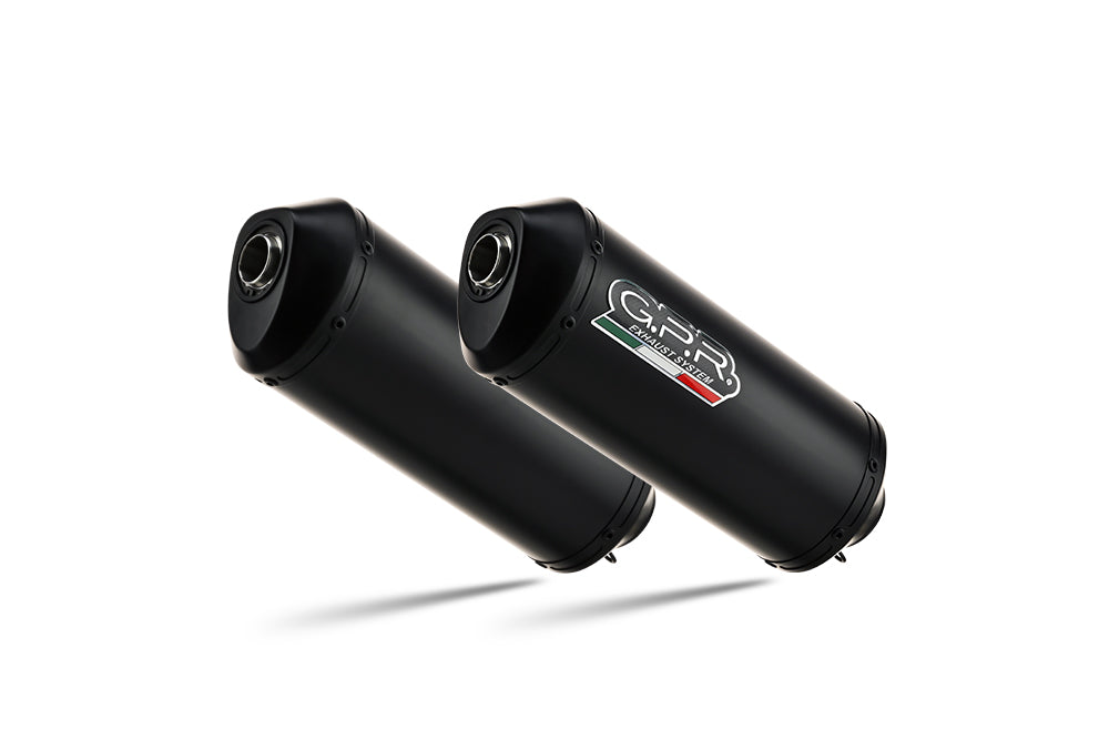 GPR-Exhaust---Ghisa-Double-Slip-on-for-BT-Bulldog-1100-from-2002-to-2007-dB-Killer-Link-Pipes-Catalysts