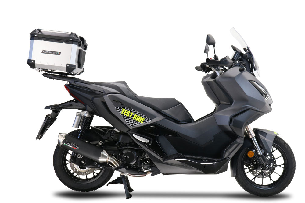 GPR-Exhaust---Pentascooter-Slip-on-for-ADV-350-from-2022-to-2024-dB-Killer-Link-Pipe-Catalyst