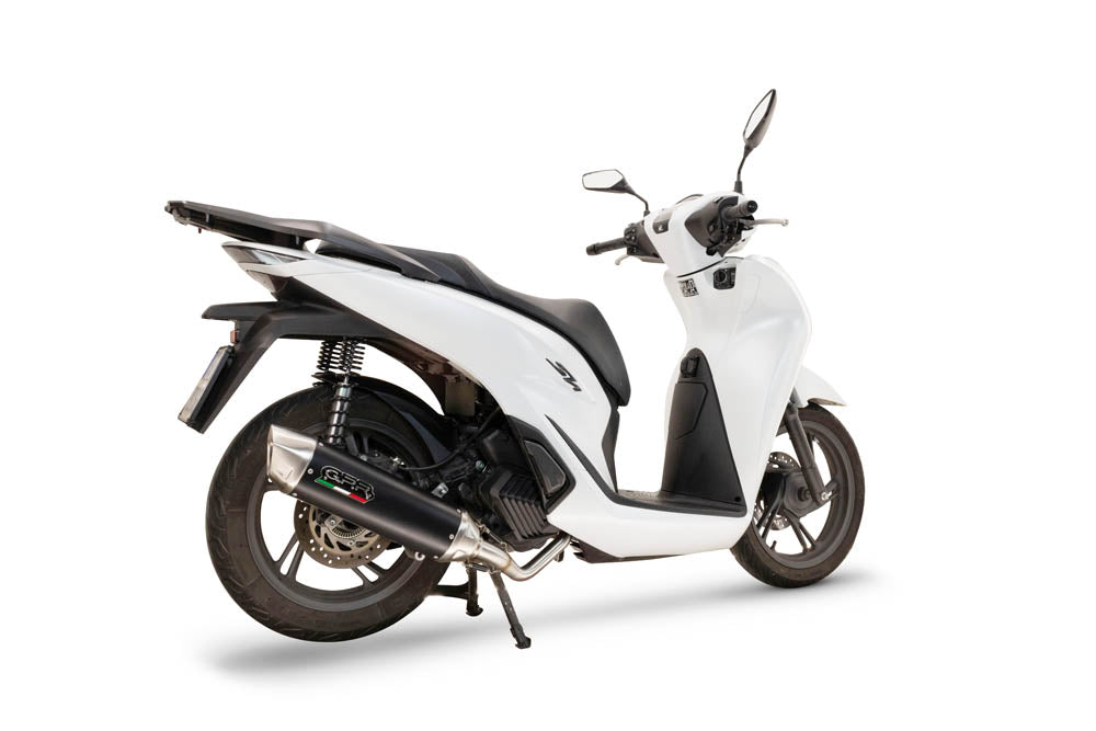 GPR-Exhaust---Furore-X-Scooter-Full-Line,-silencer-and-separate-header-for-SH-150-from-2024-to-2025-dB-Killer-Catalyst