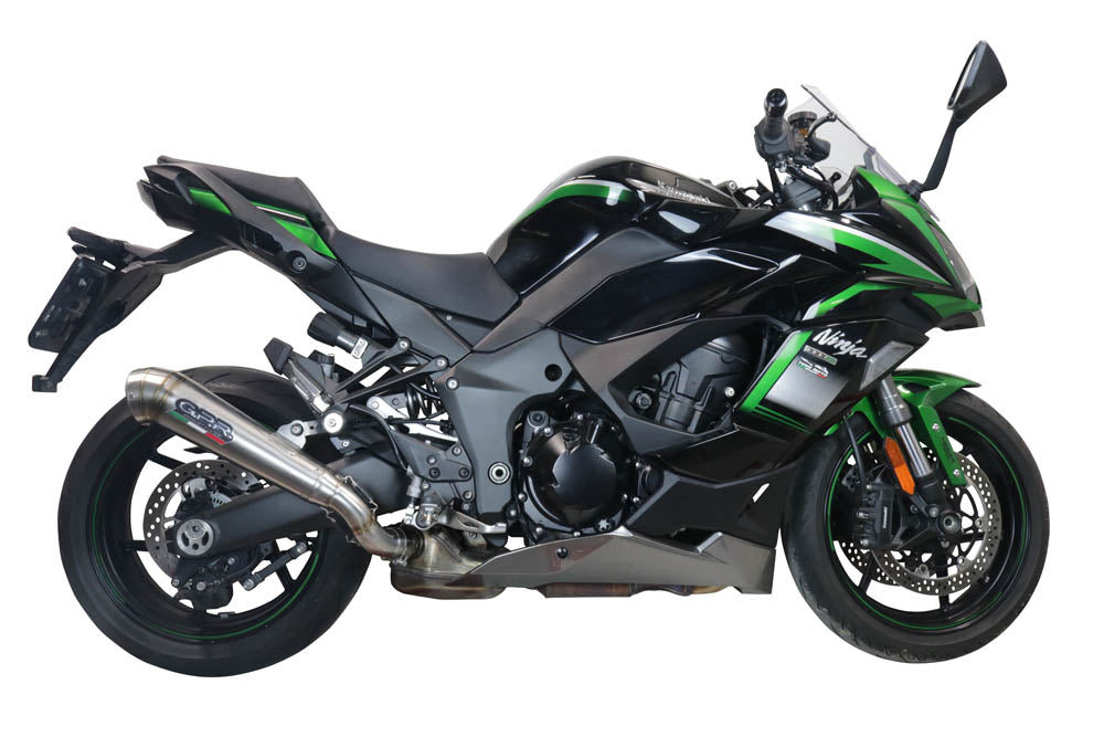 GPR-Exhaust---Powercone-Evo-Slip-on-for-Ninja-1000-SX-from-2021-to-2024-dB-Killer-Link-Pipe