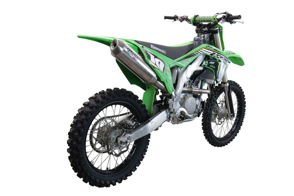 GPR-Exhaust---Pentacross-Inox-Full-Line-for-KX-250-F-from-2017-to-2020-dB-Killer-Spark-Arrestor