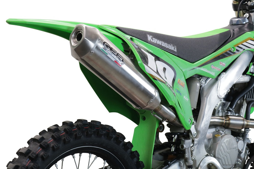 GPR-Exhaust---Pentacross-FULL-Titanium-Full-Line-for-FE-501W-from-2024-to-2025-dB-Killer-Spark-Arrestor
