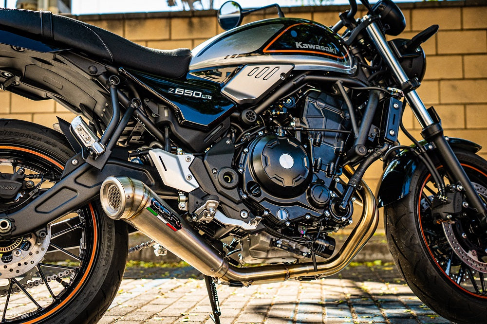 GPR-Exhaust---Powercone-Evo-Full-Line-for-Z-650-RS-from-2021-to-2023-dB-Killer-Catalyst