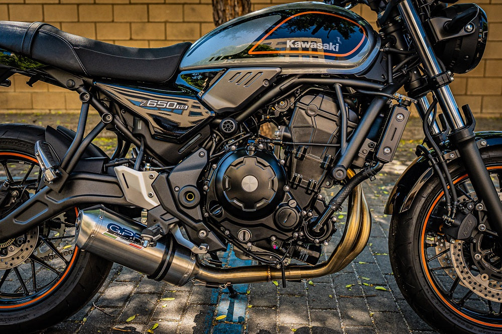 GPR-Exhaust---Satinox-Full-Line-for-Z-650-RS-from-2021-to-2023-dB-Killer-Catalyst