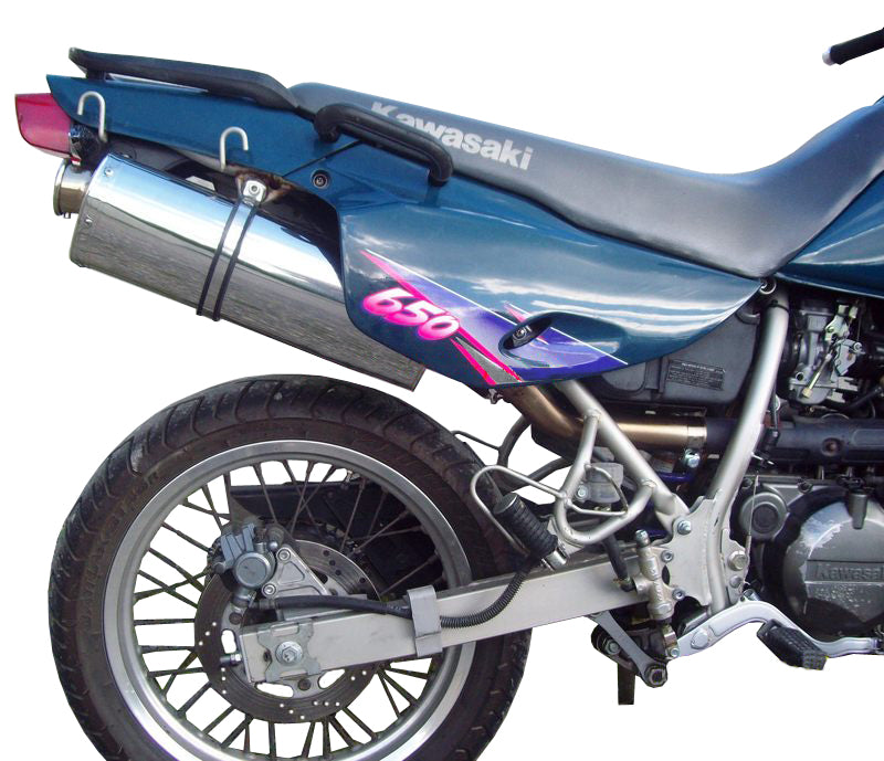 GPR-Exhaust---Trioval-Slip-on-for-KLX-650-R-from-1996-to-2002-dB-Killer-Link-Pipe