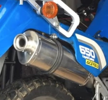 GPR-Exhaust---Trioval-Slip-on-for-KLR-600-from-1985-to-2004-dB-Killer-Link-Pipe