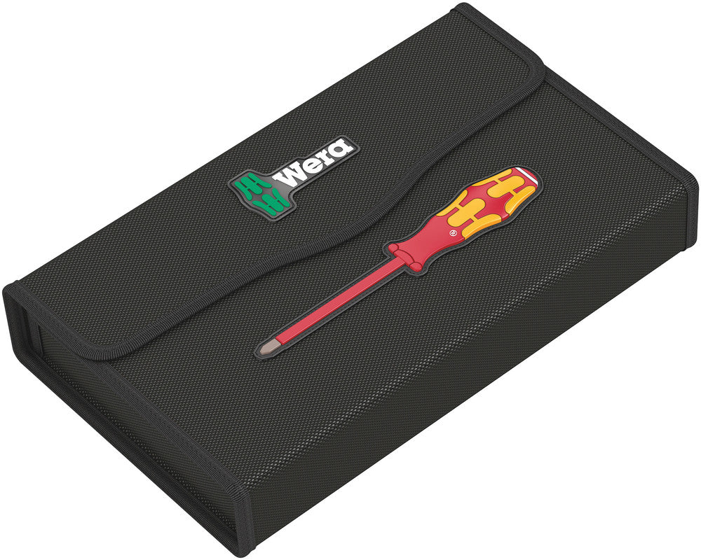 Wera Tools - Kraftform 100 iS/7 set 1 Screwdriver set Kraftform Plus series 100. Partly with reduced blade diameter
