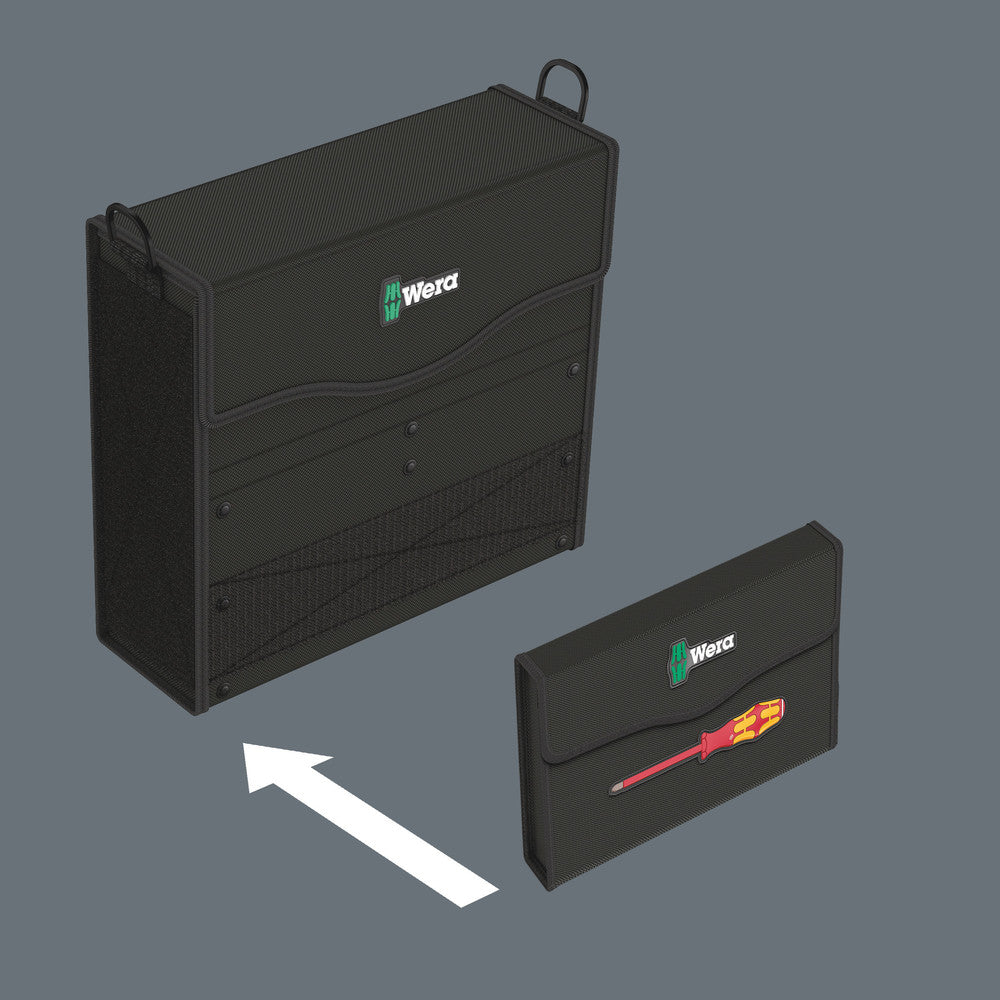 Wera Tools - Kraftform 100 iS/7 set 1 Screwdriver set Kraftform Plus series 100. Partly with reduced blade diameter