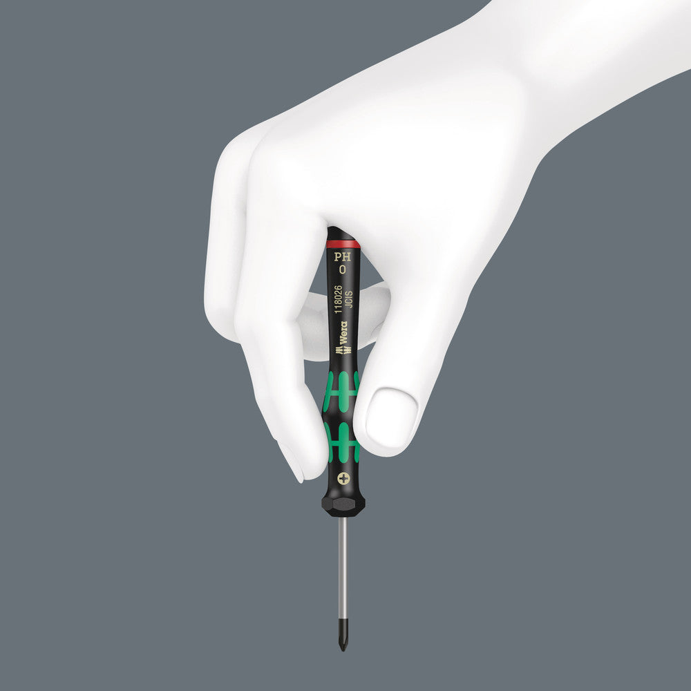 Wera Tools - 2055 PZ Screwdriver for Pozidriv screws for electronic applications
