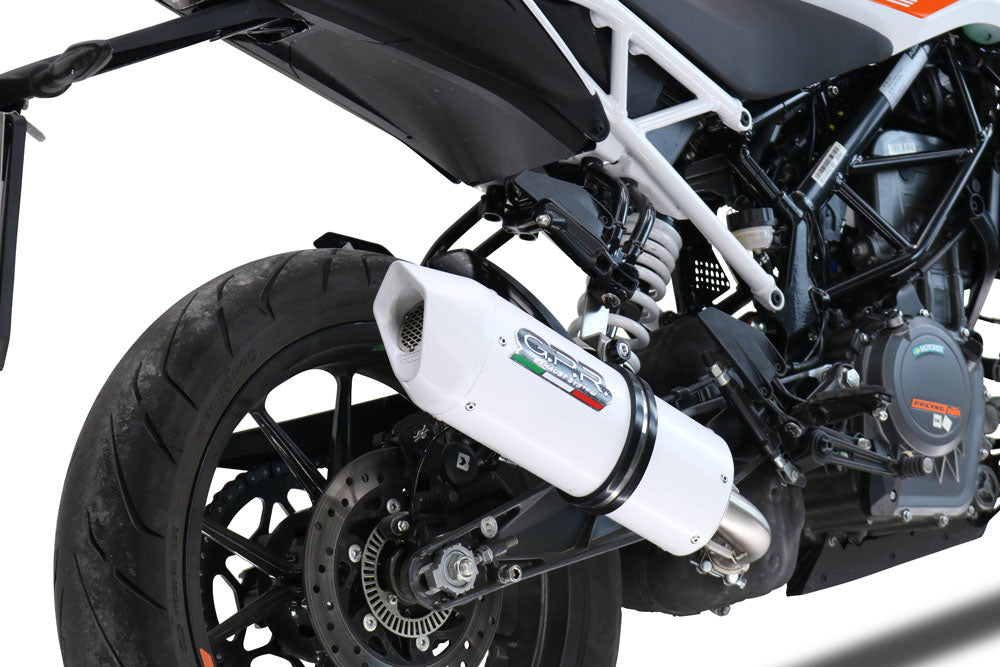 GPR-Exhaust---Albus-Evo4-Slip-on-for-DUKE-125-from-2021-to-2023-dB-Killer-Link-Pipe