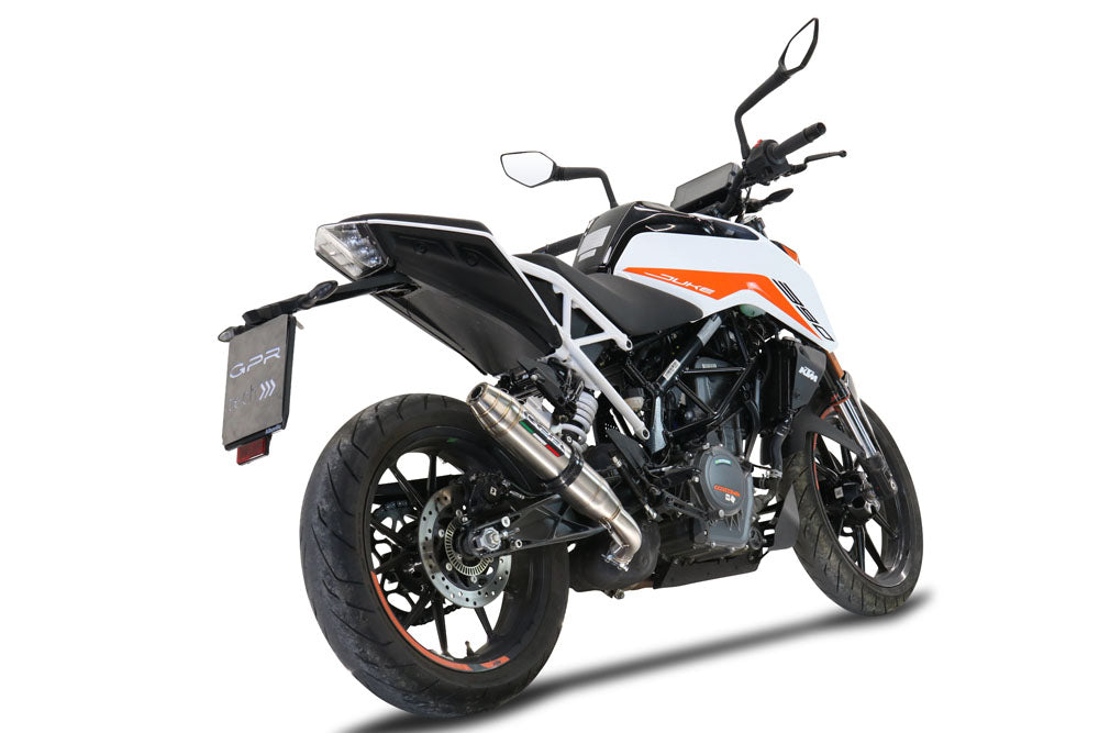 GPR-Exhaust---Deeptone-Inox-RACING-Slip-on-for-DUKE-250-from-2021-to-2023-Link-Pipe