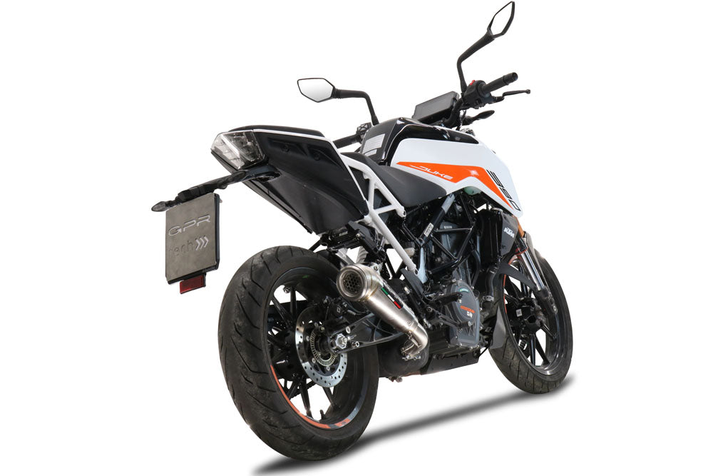 GPR-Exhaust---Powercone-Evo-Slip-on-for-DUKE-250-from-2021-to-2023-dB-Killer-Link-Pipe