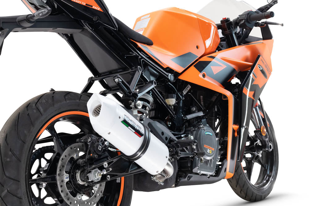 GPR-Exhaust---Albus-Evo4-Slip-on-for-RC-390-from-2022-to-2024-dB-Killer-Link-Pipe