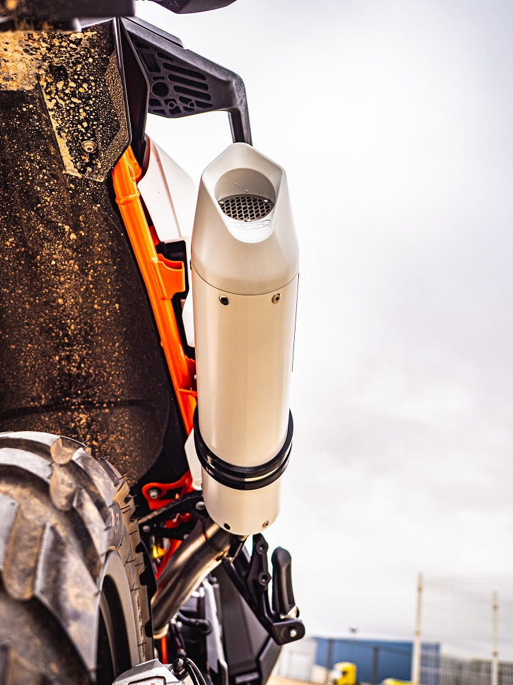 GPR-Exhaust---Albus-Evo4-Slip-on-for-Adventure-890-from-2020-to-2024-dB-Killer-Link-Pipe