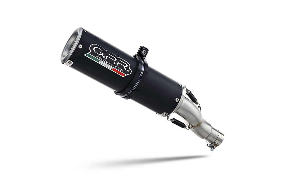 GPR-Exhaust---M3-Black-Titanium-Slip-on-for-DUKE-200-from-2024-to-2025-dB-Killer-Link-Pipe