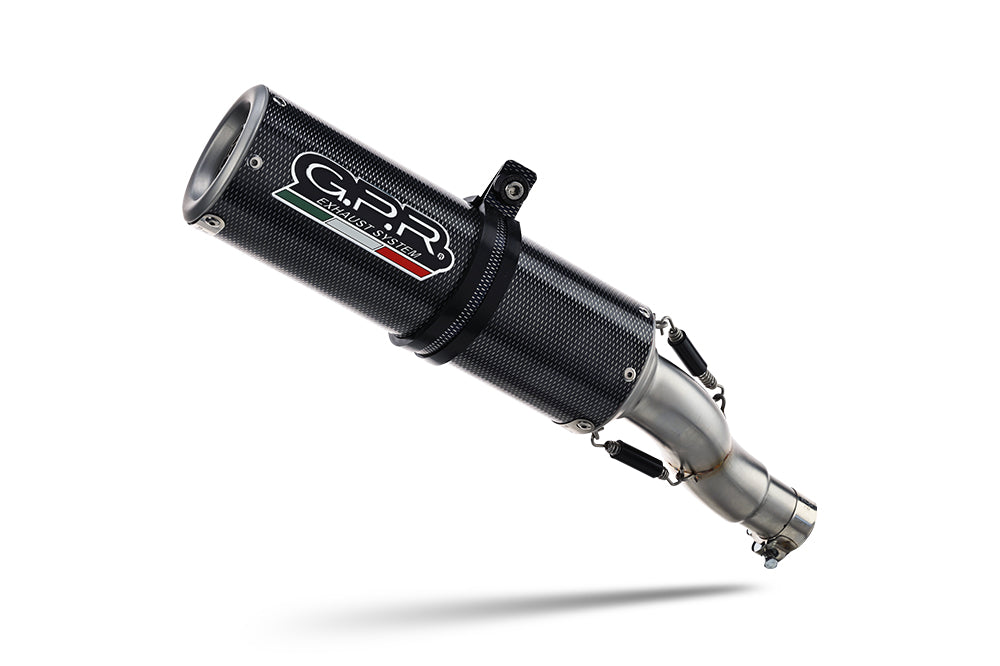 GPR-Exhaust---M3-Poppy-RACING-Slip-on-for-500R-from-2021-to-2024-Link-Pipe