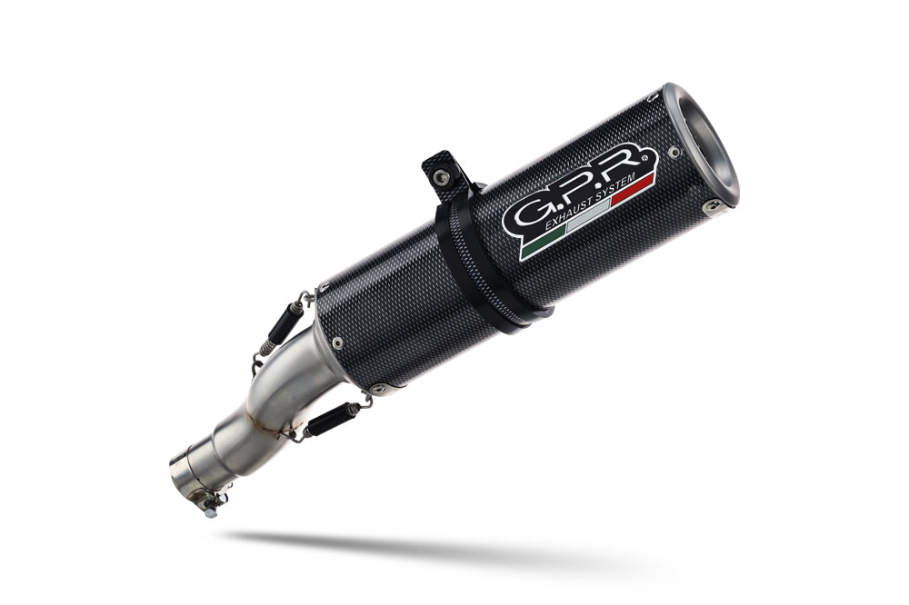 GPR-Exhaust---M3-Poppy-Slip-on-for-Griso-1100-from-2005-to-2008-dB-Killer-Link-Pipe-Catalyst