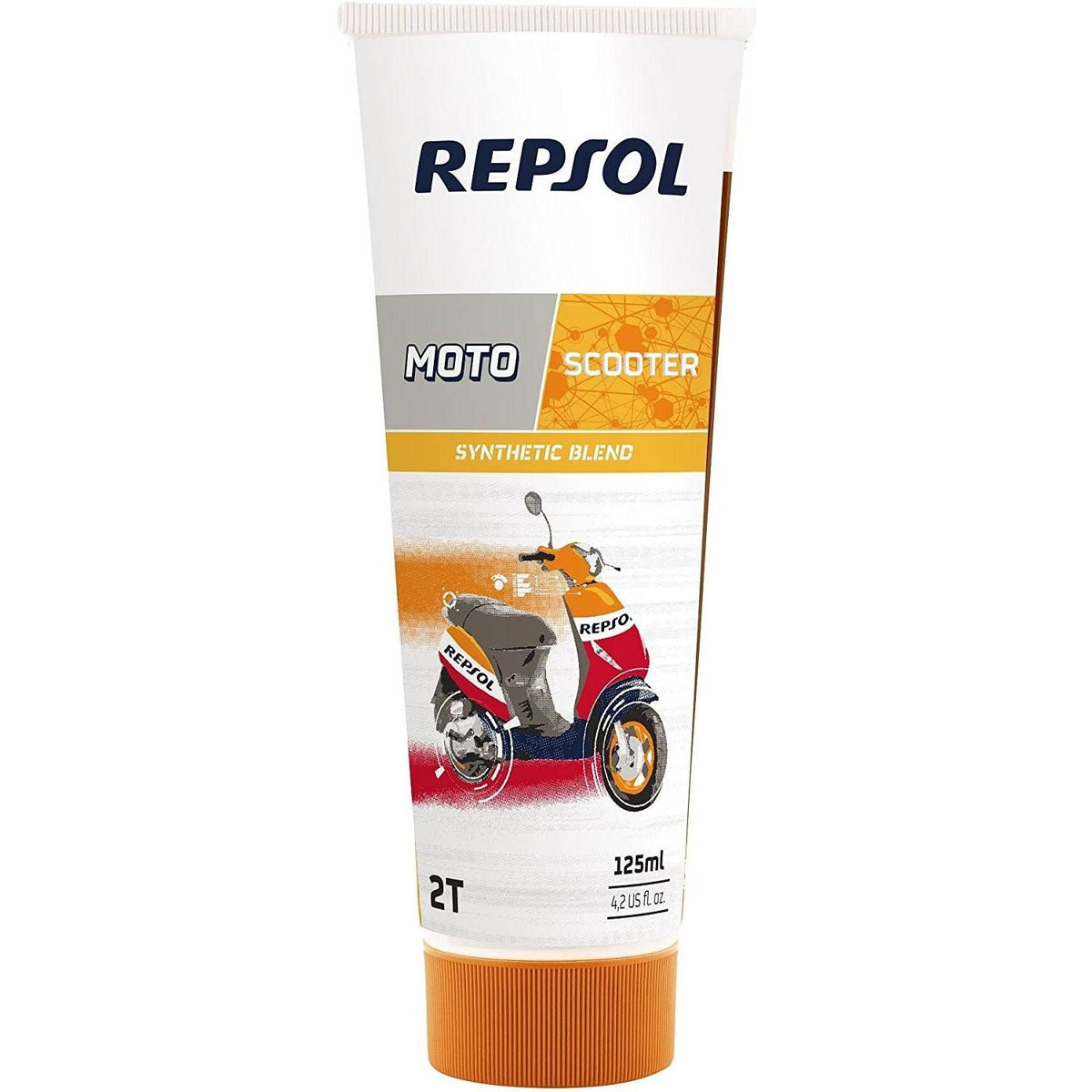 Repsol - Moto Scooter 2T Semi-Synthetic Engine Oil