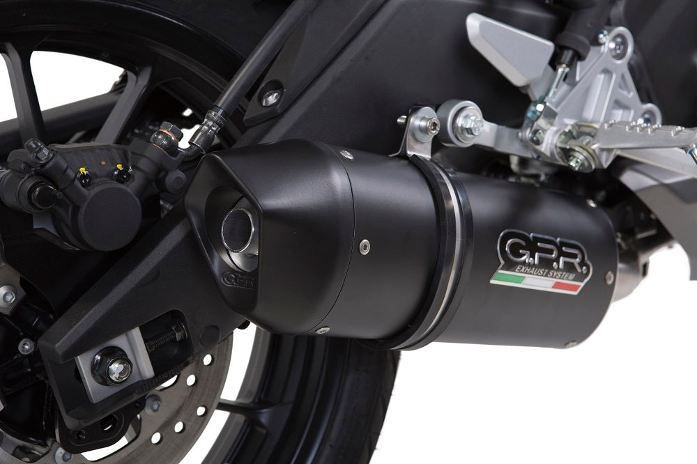 GPR-Exhaust---Furore-Evo4-Nero-Slip-on-for-MT-125-from-2017-to-2019-dB-Killer-Link-Pipe-Catalyst
