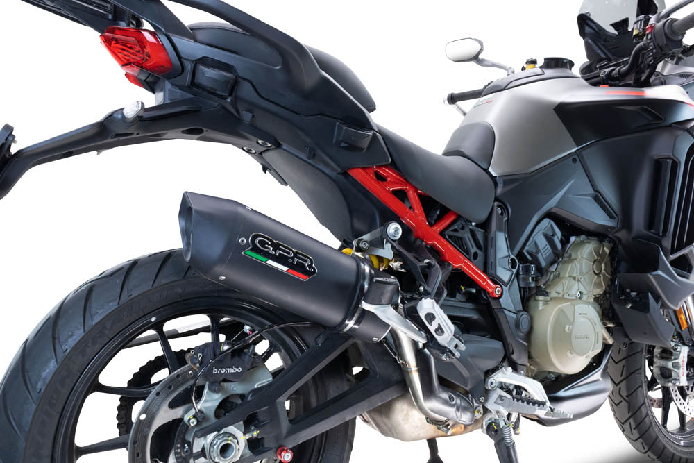 GPR-Exhaust---Furore-Evo4-Nero-Slip-on-for-Multistrada-V4-Grand-TOUR-from-2024-to-2025-dB-Killer-Link-Pipe