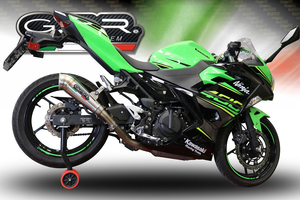 GPR-Exhaust---Powercone-Evo-Slip-on-for-Z-400-from-2018-to-2022-dB-Killer-Link-Pipe