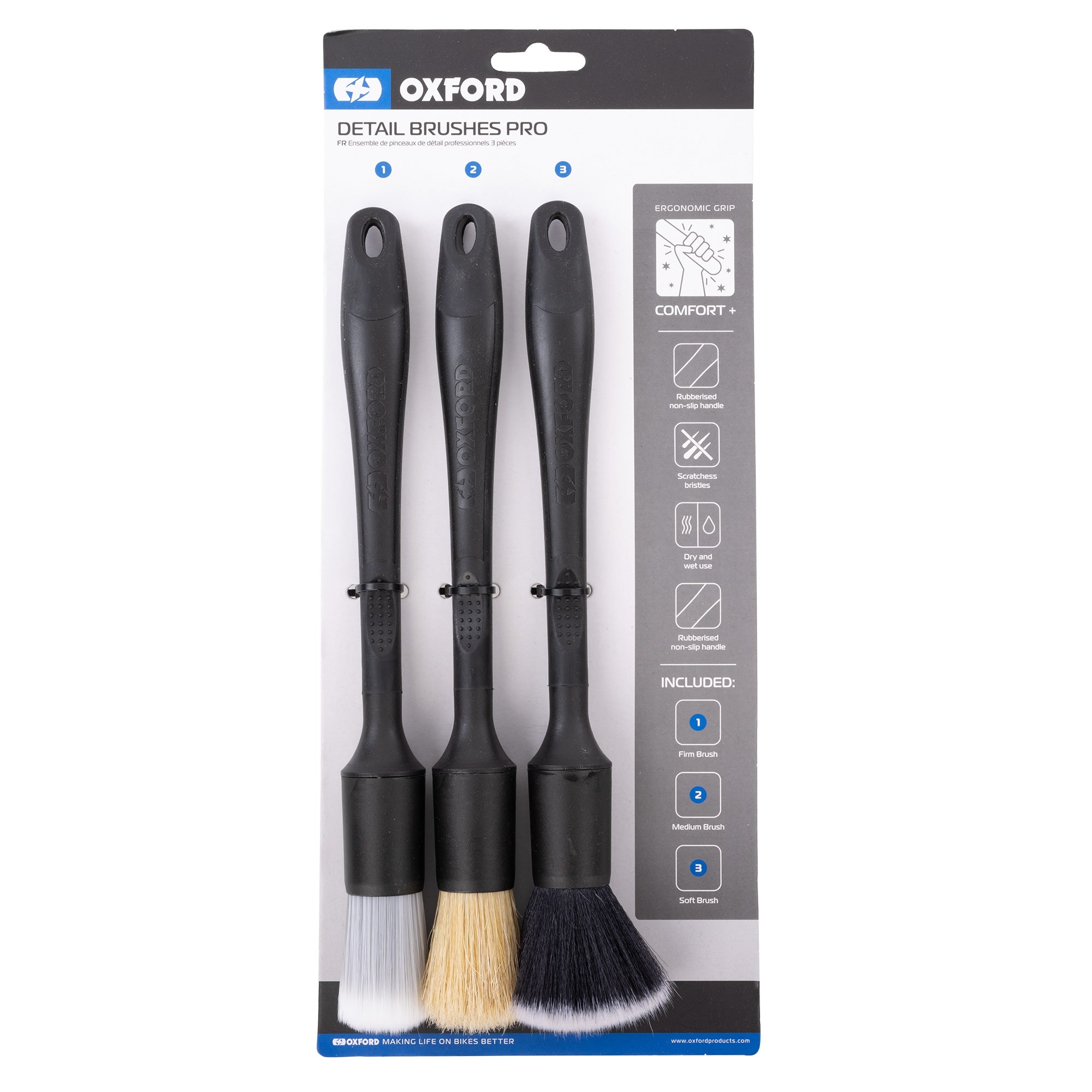 Oxford - Detailing Brushes Pro Set