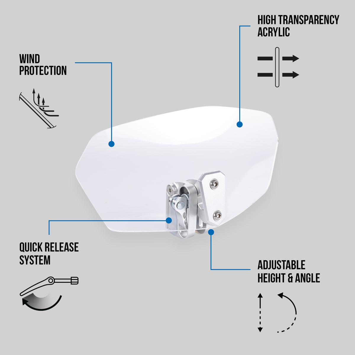 Oxford - Universal Windshield Attachment
