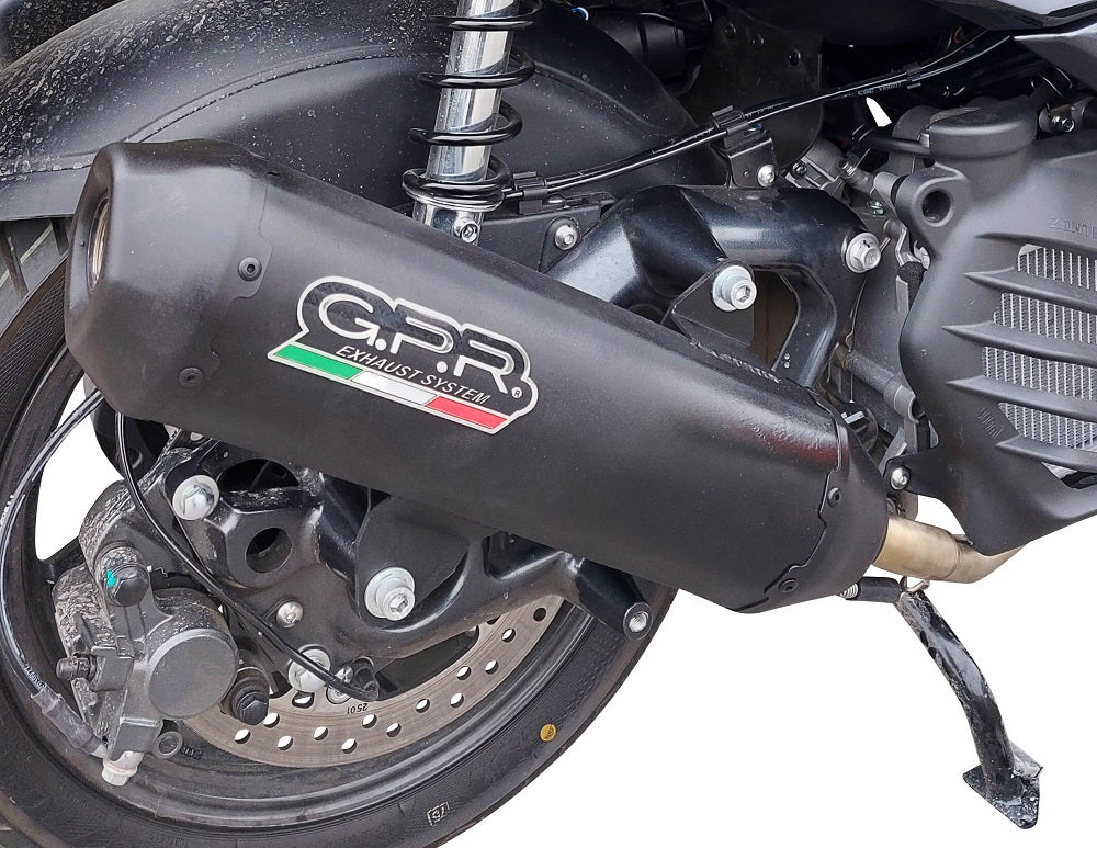 GPR-Exhaust---Pentaroad-Black-Slip-on-for-C-400-X-GT-from-2021-to-2024-dB-Killer-Link-Pipe-Catalyst