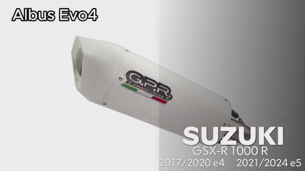 GPR-Exhaust---Albus-Evo4-Slip-on-for-Gsx-R-1000-1000-R-from-2021-to-2025-dB-Killer-Link-Pipe