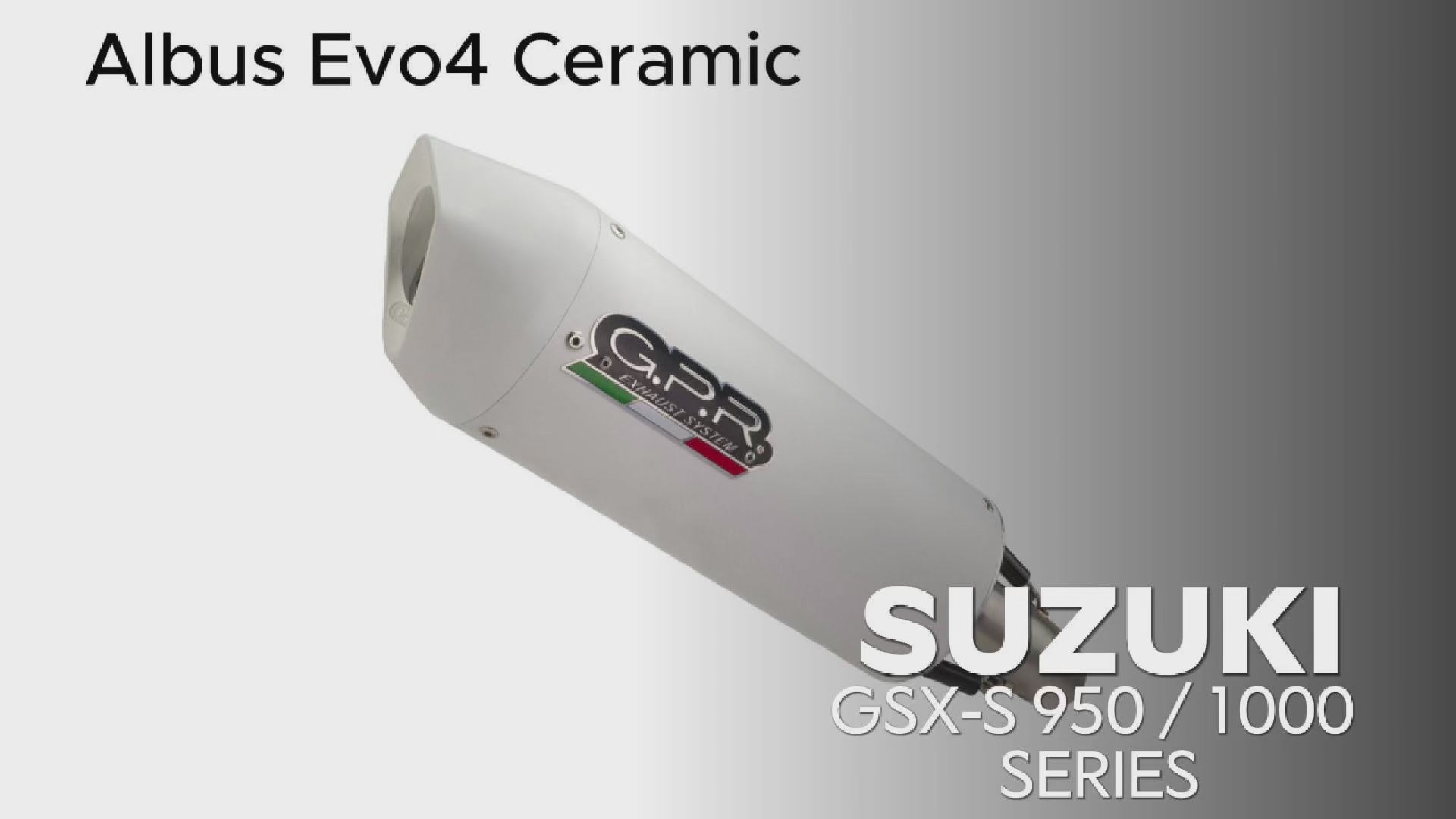 GPR-Exhaust---Albus-Ceramic-Slip-on-for-Gsx-S-1000-GT-from-2015-to-2016-dB-Killer-Link-Pipe