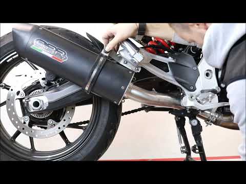 GPR-Exhaust---M3-Poppy-Slip-on-for-F-900-XR-R-from-2020-to-2025-dB-Killer-Link-Pipe