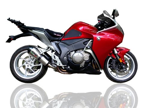 GPR-Exhaust---Furore-Nero-Slip-on-for-VFR-1200-F-I.E.-from-2010-to-2016-dB-Killer-Link-Pipe
