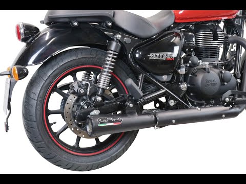 GPR-Exhaust---Deeptone-Nero-RACING-Slip-on-for-Classic-350-from-2021-to-2023-Link-Pipe-Dbkiller