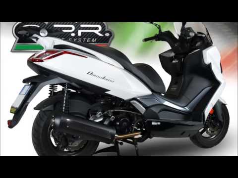 GPR-Exhaust---Evo4-Road-Full-Line-for-Downtown-350-from-2015-to-2017-dB-Killer-Catalyst