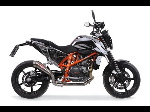 GPR-Exhaust---Albus-Evo4-Slip-on-for-DUKE-690-from-2012-to-2016-dB-Killer-Link-Pipe