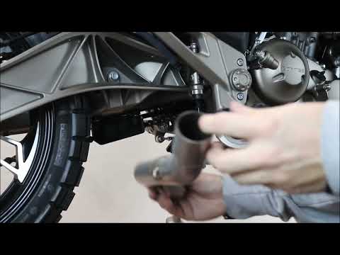 GPR-Exhaust---Furore-Evo4-Nero-Full-Line-for-GK-125-from-2022-to-2024-dB-Killer-Catalyst