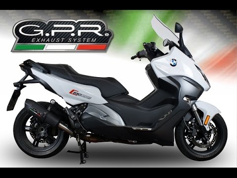 GPR-Exhaust---M3-Titanium-Natural-Slip-on-for-C-650-Sport-from-2016-to-2020-dB-Killer-Link-Pipe