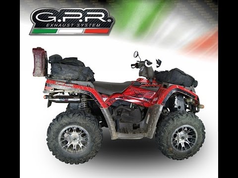 GPR-Exhaust---Deeptone-Atv-Full-Line-for-CAN-AM-400-from-2005-to-2011-dB-Killer