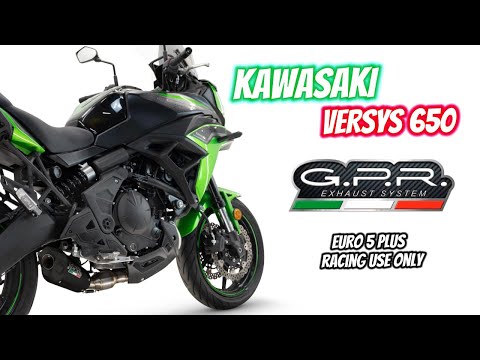 GPR-Exhaust---Deeptone-Inox-RACING-Full-Line-for-Versys-650-from-2023-to-2025-dB-Killer