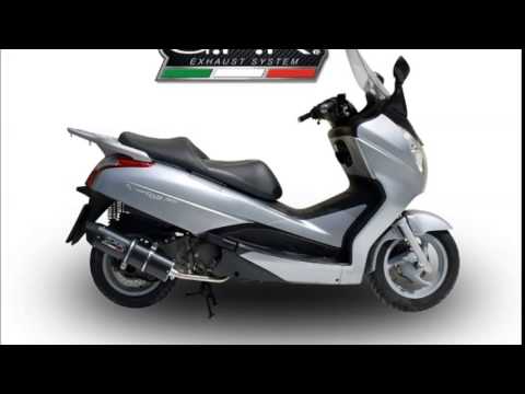 GPR-Exhaust---Evo4-Road-Full-Line-for-Silver-WING-150-S-Wing-150-from-2009-to-2013-dB-Killer-Catalyst