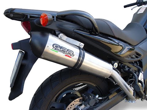 GPR-Exhaust---Furore-Nero-Mid-Line-for-V-Strom-DL650-from-2012-to-2016-dB-Killer-Catalyst-