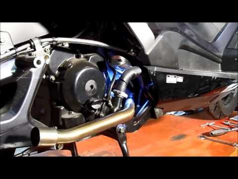 GPR-Exhaust---Evo4-Road-Full-Line-for-Downtown-350-from-2015-to-2017-dB-Killer-Catalyst