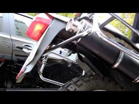 GPR-Exhaust---Furore-Nero-Slip-on-for-Transalp-XL-600-V-from-1996-to-1999-dB-Killer-Link-Pipe