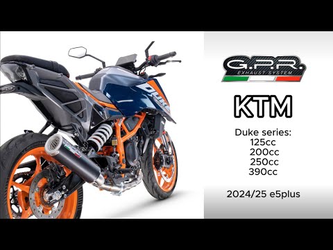 GPR-Exhaust---M3-Black-Titanium-Slip-on-for-DUKE-200-from-2024-to-2025-dB-Killer-Link-Pipe