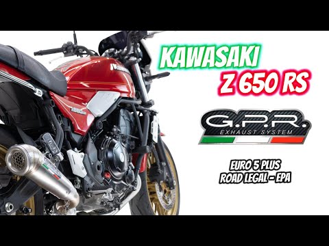 GPR-Exhaust---GP-Revo-Titanium-Full-Line,-silencer-and-separate-header-for-Z-650-RS-from-2024-to-2025-dB-Killer-Catalyst