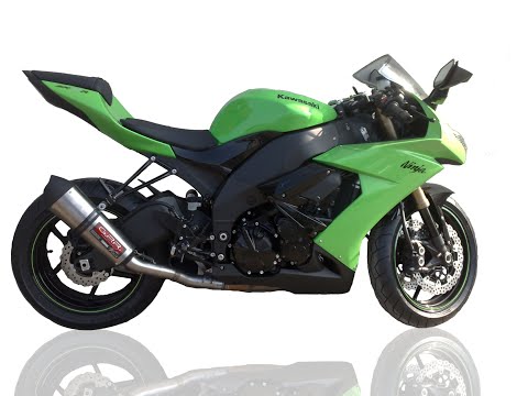 GPR-Exhaust---Furore-Nero-Slip-on-for-ZX-10R-from-2008-to-2009-dB-Killer-Link-Pipe