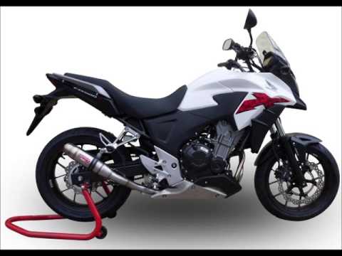 GPR-Exhaust---Furore-Nero-Slip-on-for-CB-500-X-from-2013-to-2015-dB-Killer-Link-Pipe